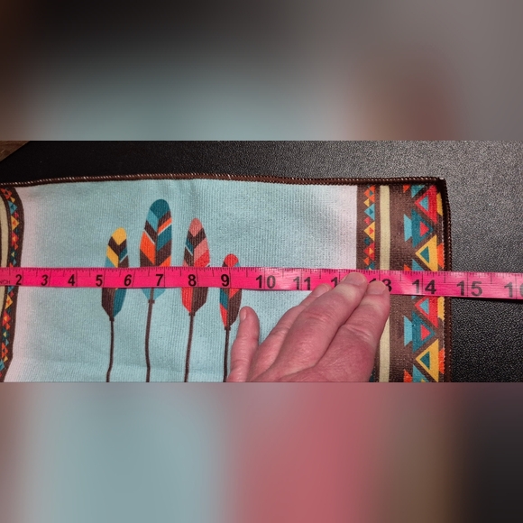 Colorful Geometric Patterned Tapestry - Picture 5 of 5